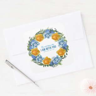 Ukraine Ukrainienne Fleurs de couronne Sticker de 