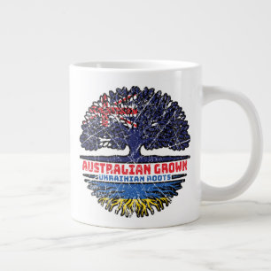Ukraine Ukrainisch Australisch Australien Tree Roo Jumbo-Tasse
