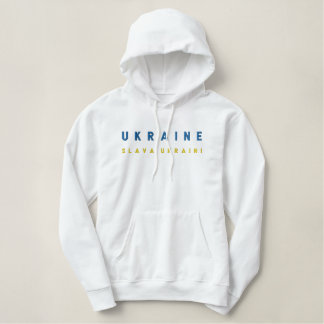 UKRAINE, ukrainisch bestickte Hoodie