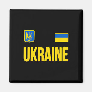 Ukraine Ukrainische Flagge 2 Magnet