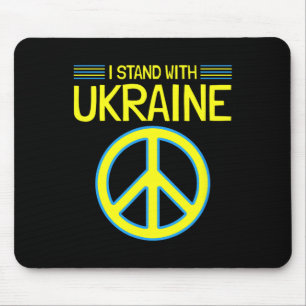 Ukraine Ukrainische Unterstützung Antikriegs- Ich Mousepad