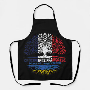 Ukraine Ukrainisches Französisch-Frankreich Treots Schürze