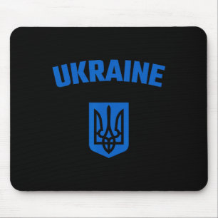 Ukraine. Ukrajina Trzub. Ukrainischer Dreizack. Bl Mousepad