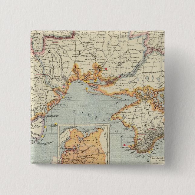 Ukraine und Moldau Button (Vorderseite)
