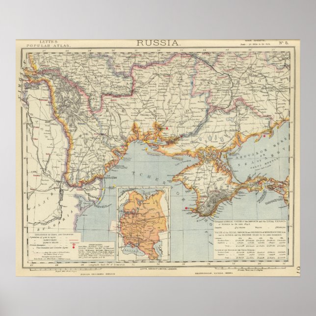 Ukraine und Moldau Poster (Vorne)