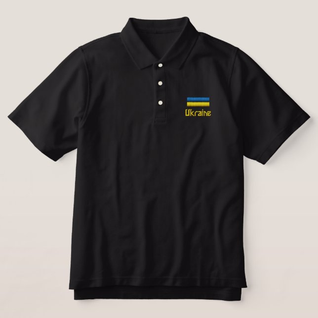 Ukraine und ukrainische Flaggenmode / Kiewer Patri (Design Vorderseite)