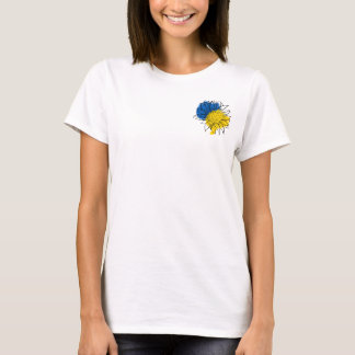 Ukraine unterstützt Sonnenblumen T-Shirt