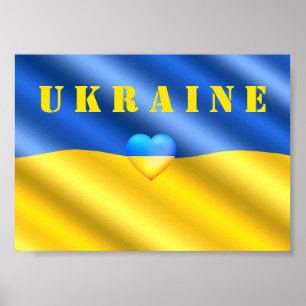Ukraine - Unterstützung - Friedensfreiheit - ukrai Poster