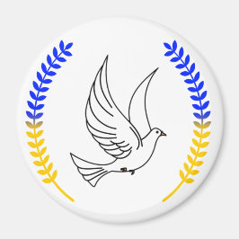 Ukraine Unterstützung .Ich stehe mit der Ukraine!! Magnet