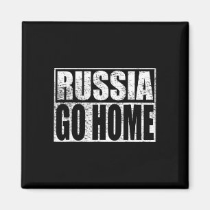 Ukraine Unterstützung Russland Geh Nach Hause Meme Magnet