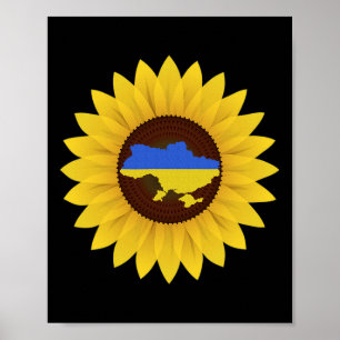 Ukraine Unterstützungs-T-Shirt Poster