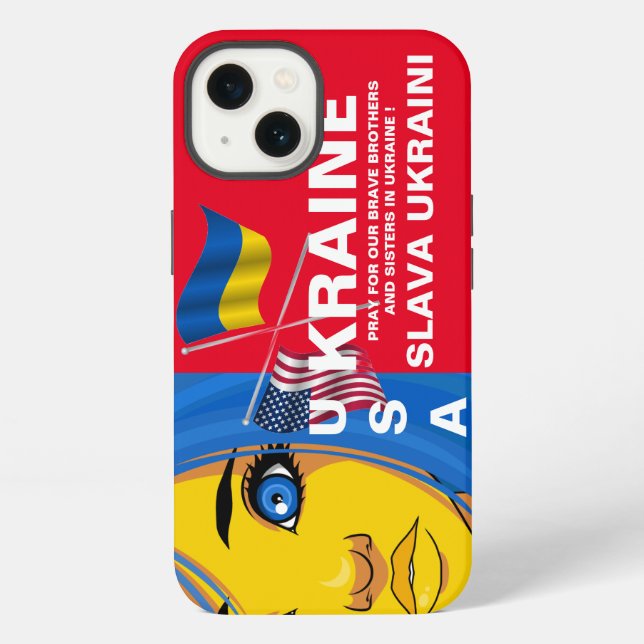 UKRAINE USA Case-Mate iPhone FALL Hülle (Rückseite)