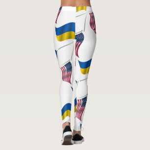 UKRAINE USA LEGGINGS