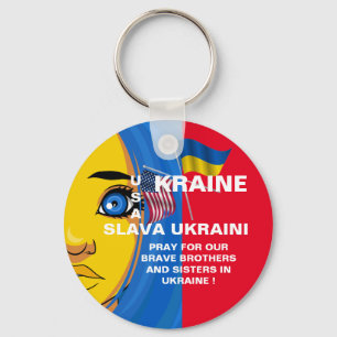 UKRAINE USA SCHLÜSSELANHÄNGER