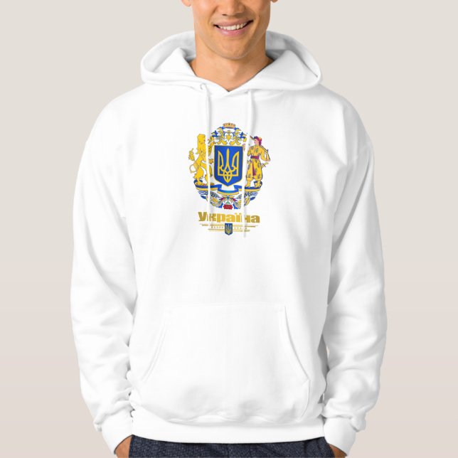 Ukraine - Vollwaffen Hoodie (Vorderseite)