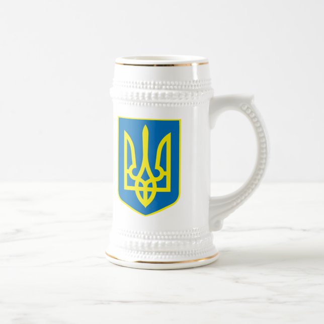 Ukraine-Wappen Tasse (Rechts)