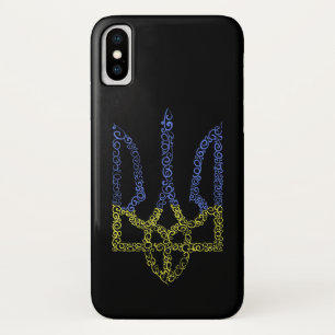 Ukraine-Wappen-Trident-Trendsub-Spiralmuster Case-Mate iPhone Hülle
