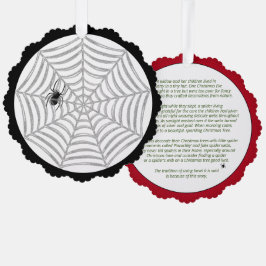 Ukraine Weihnachts-Geschichte Ornament Karte