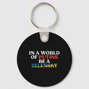 Ukraine Welt der Putins sei Zelensky ukrainische M Schlüsselanhänger