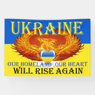 UKRAINE WIRD AUFERSTEHEN BANNER