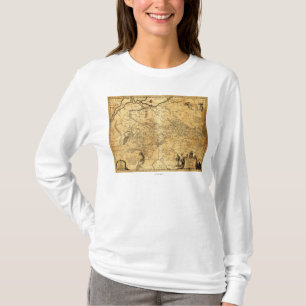 UkrainePanoramic MapUkraine T-Shirt