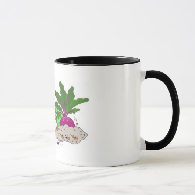 Ukrainer kennen rote Rüben Tasse (Rechts)