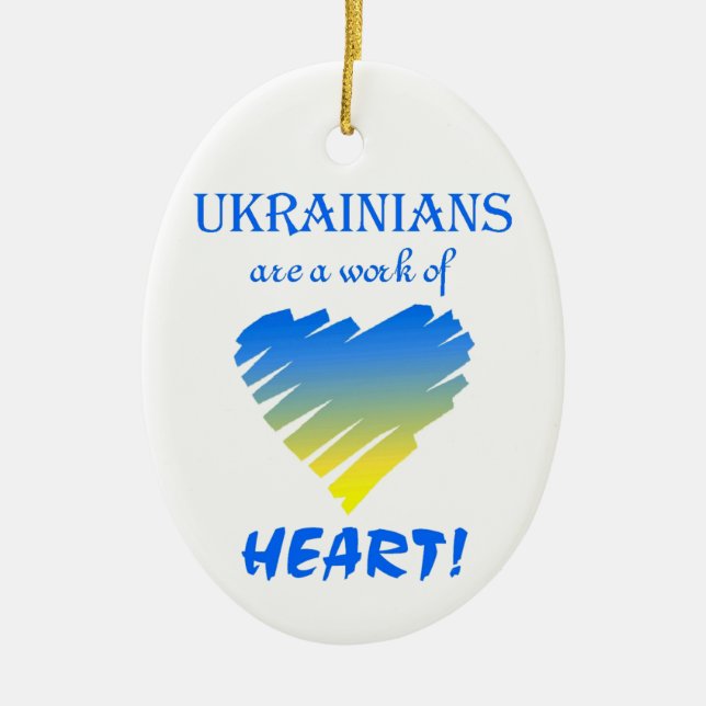 Ukrainer sind... ~ Ornament (Vorne)