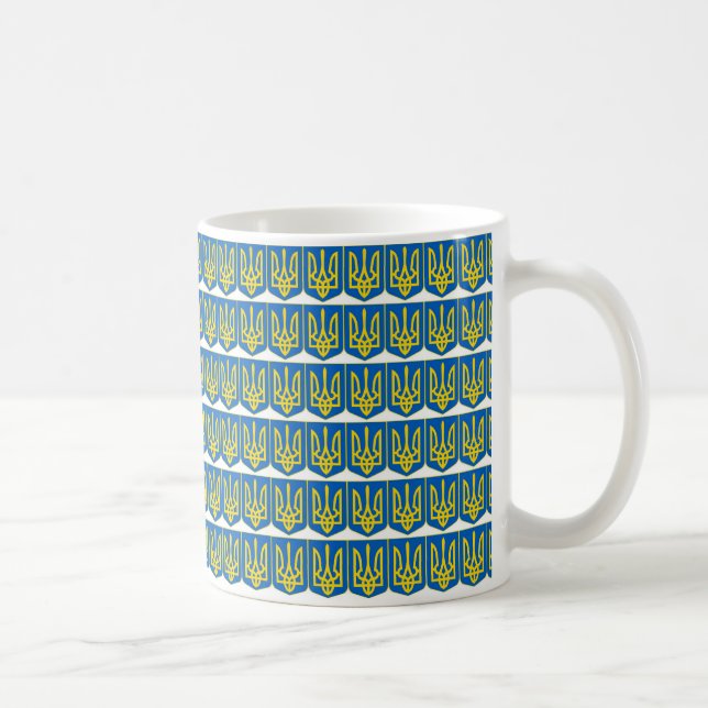 Ukrainer Tryzub Kaffeetasse (Rechts)