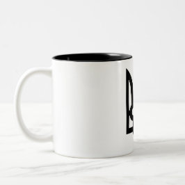 Ukrainer Tryzub Zweifarbige Tasse