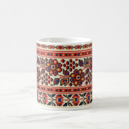Ukrainer Vyshyvanka Stickerei-Blumen-Lemberg-Tasse Verwandlungstasse