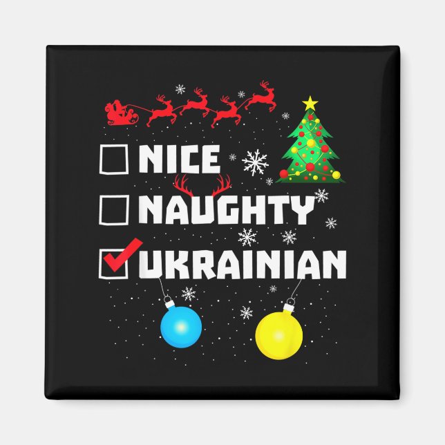 Ukrainian Christmas  Magnet (Vorne)