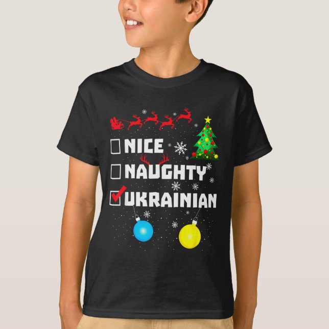 Ukrainian Christmas  T-Shirt (Vorderseite)