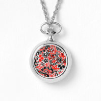 Ukrainian ethnic folk art floral pattern absrtact