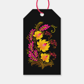 Ukrainian Floral Folk Art Geschenkanhänger
