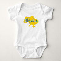 Ukrainian map and lettering