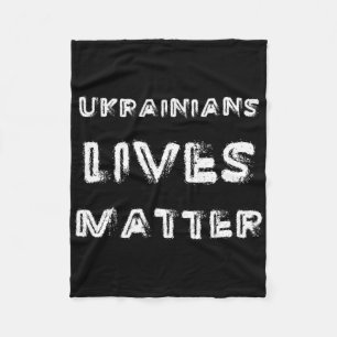 Ukrainianisches Leben Problem T-Shirt Freie Ukrain Fleecedecke