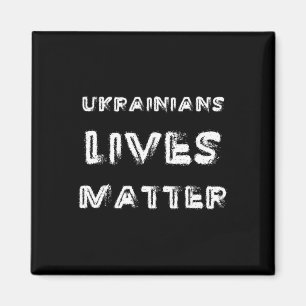 Ukrainianisches Leben Problem T-Shirt Freie Ukrain Magnet