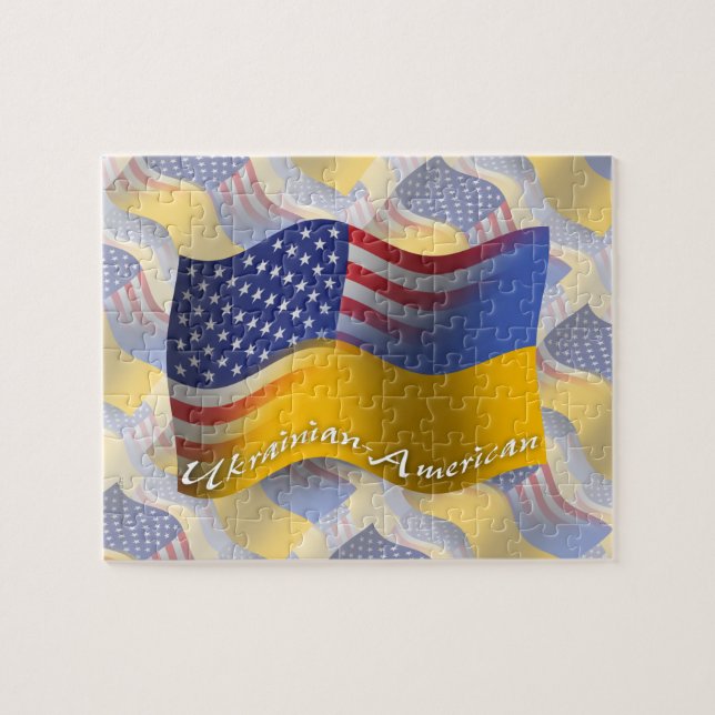 Ukrainisch-Amerikanische wellenartig bewegende (Horizontal)