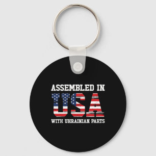 Ukrainisch-amerikanischer Patriot USA Ukrainische Schlüsselanhänger