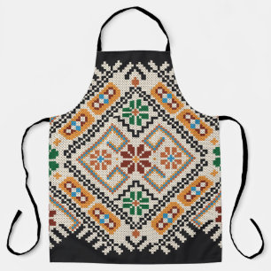 Ukrainisch Cross-Stitch: Ethnisch handgefertigte M Schürze