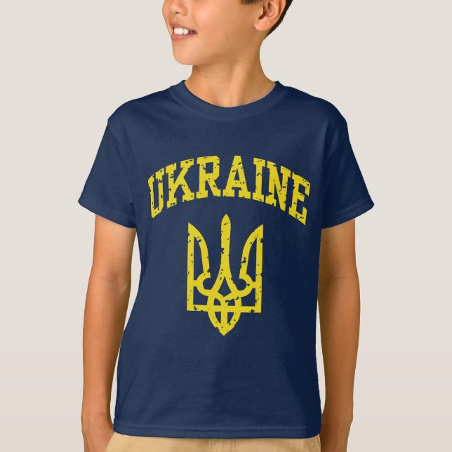 Ukrainisch T-Shirt (Vorderseite)