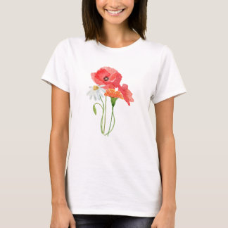 Ukrainische bunt wilde Blume. Ukraine T-Shirt