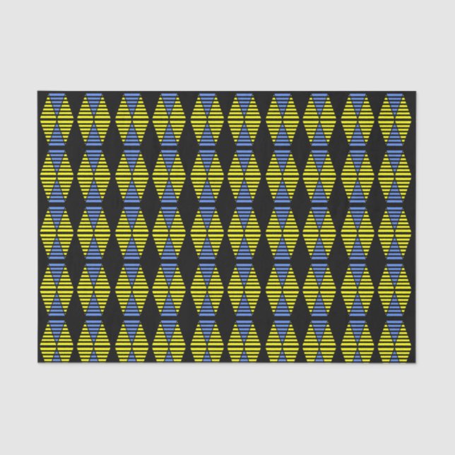 Ukrainische Diamanten Seidenpapier (Vorderseite)
