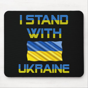 ukrainische Dreifaltigkeit ukrainische Flagge ukra Mousepad