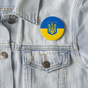 Ukrainische Flag Button