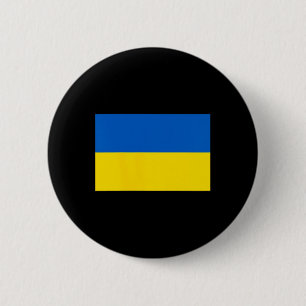 Ukrainische Flagge der Ukraine  Button