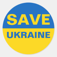 ukrainische Flagge gerettet
