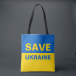 ukrainische Flagge gerettet Tasche<br><div class="desc">ukrainische Flagge gerettet</div>