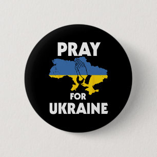 Ukrainische Flagge National Ukraine Ukrajina Cool  Button