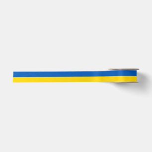 Ukrainische Flagge  Satinband